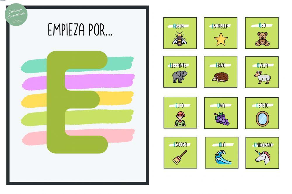 Empieza por... (A, E, I, O, U)