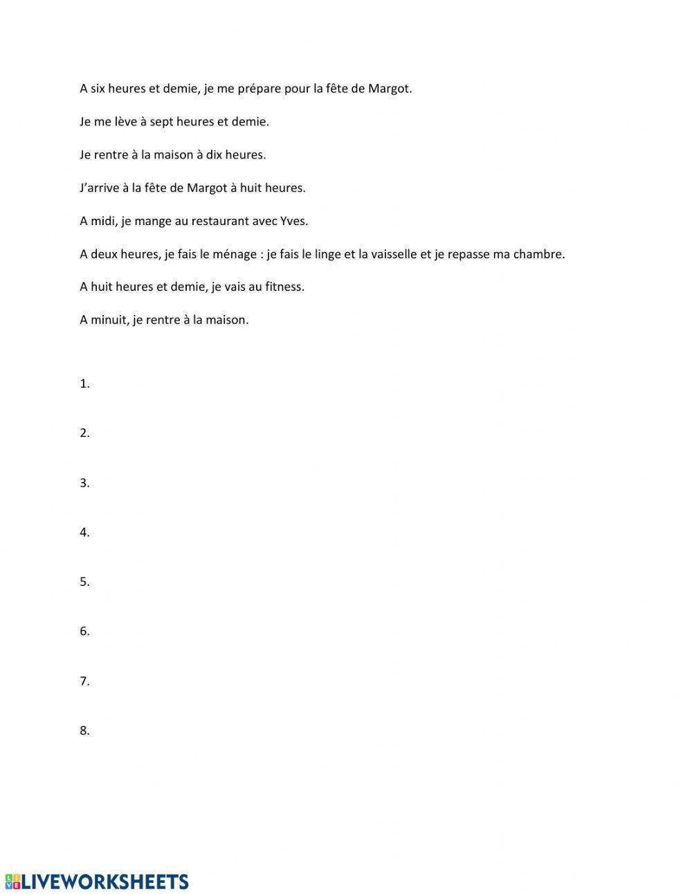 Une journée de Didier