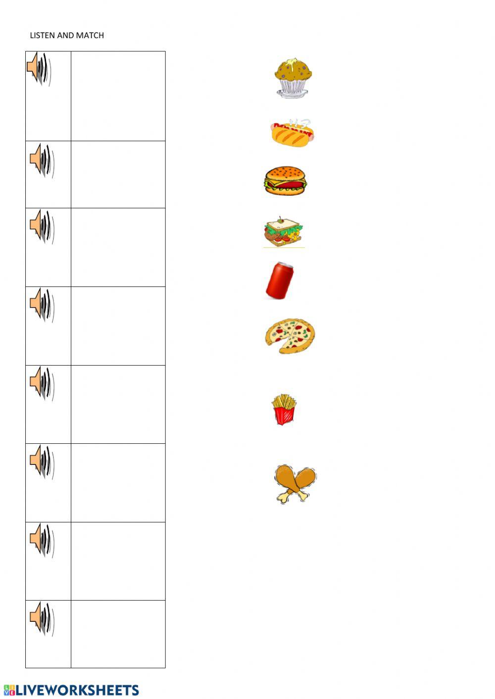 Food listening Food listening