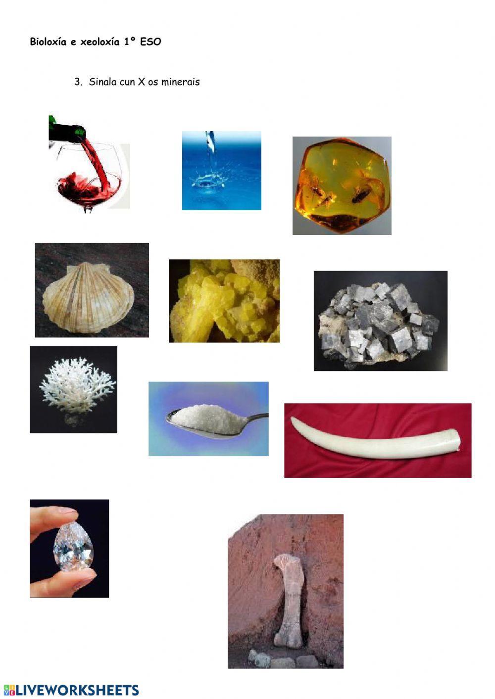 Os minerais-definición