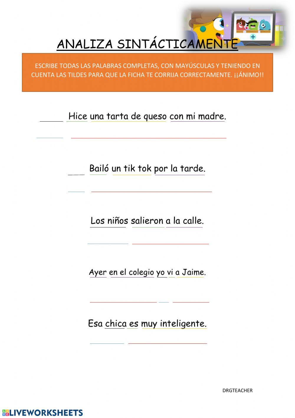 Análisis sintáctico