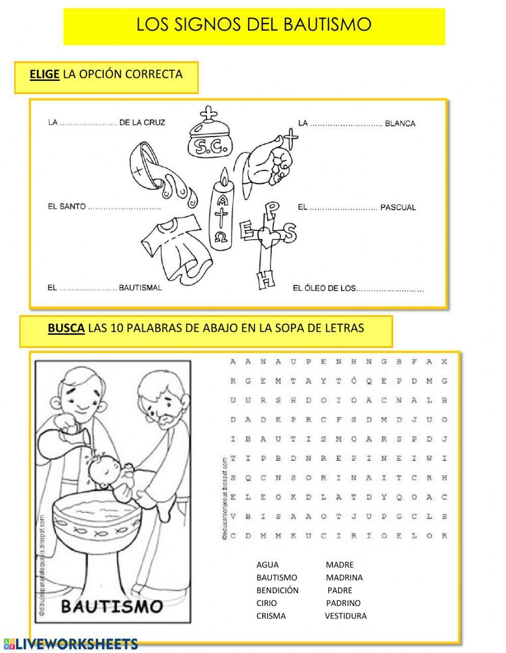 Los signos del Bautismo