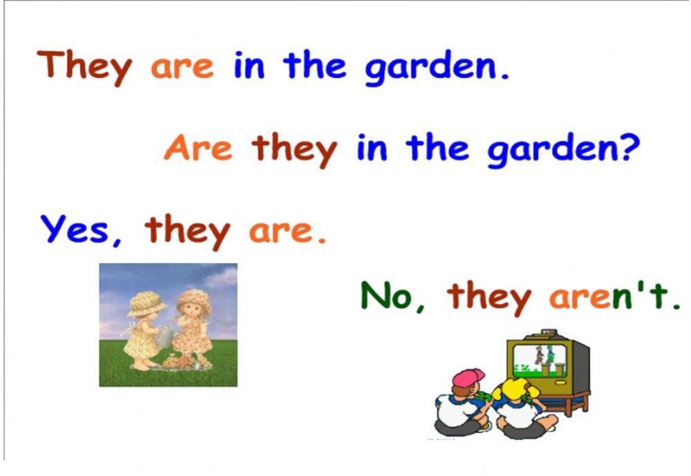 To be - THEY - LISTEN AND REPEAT