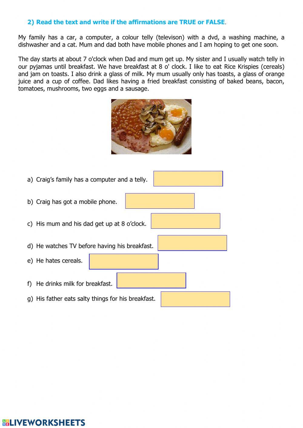 The life of an English kid