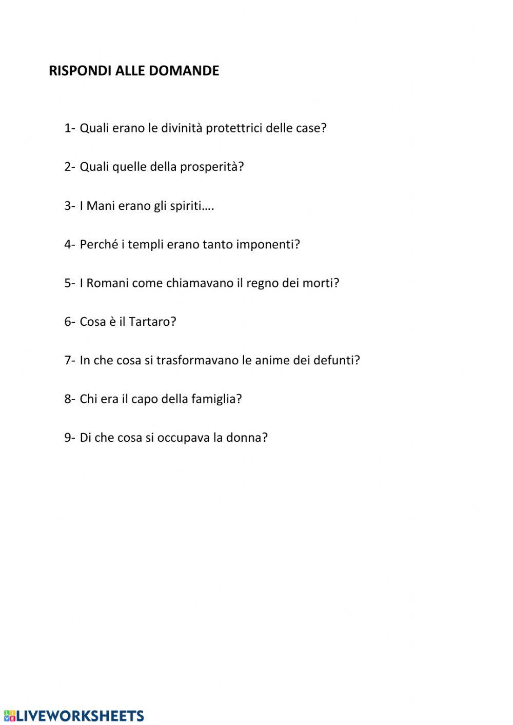 La religione dei romani