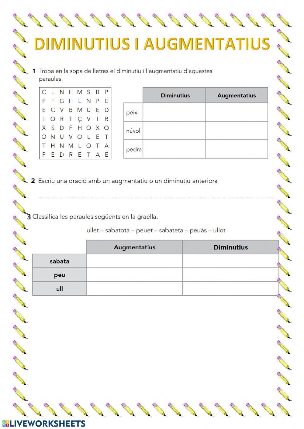 Diminutius i augmentatius