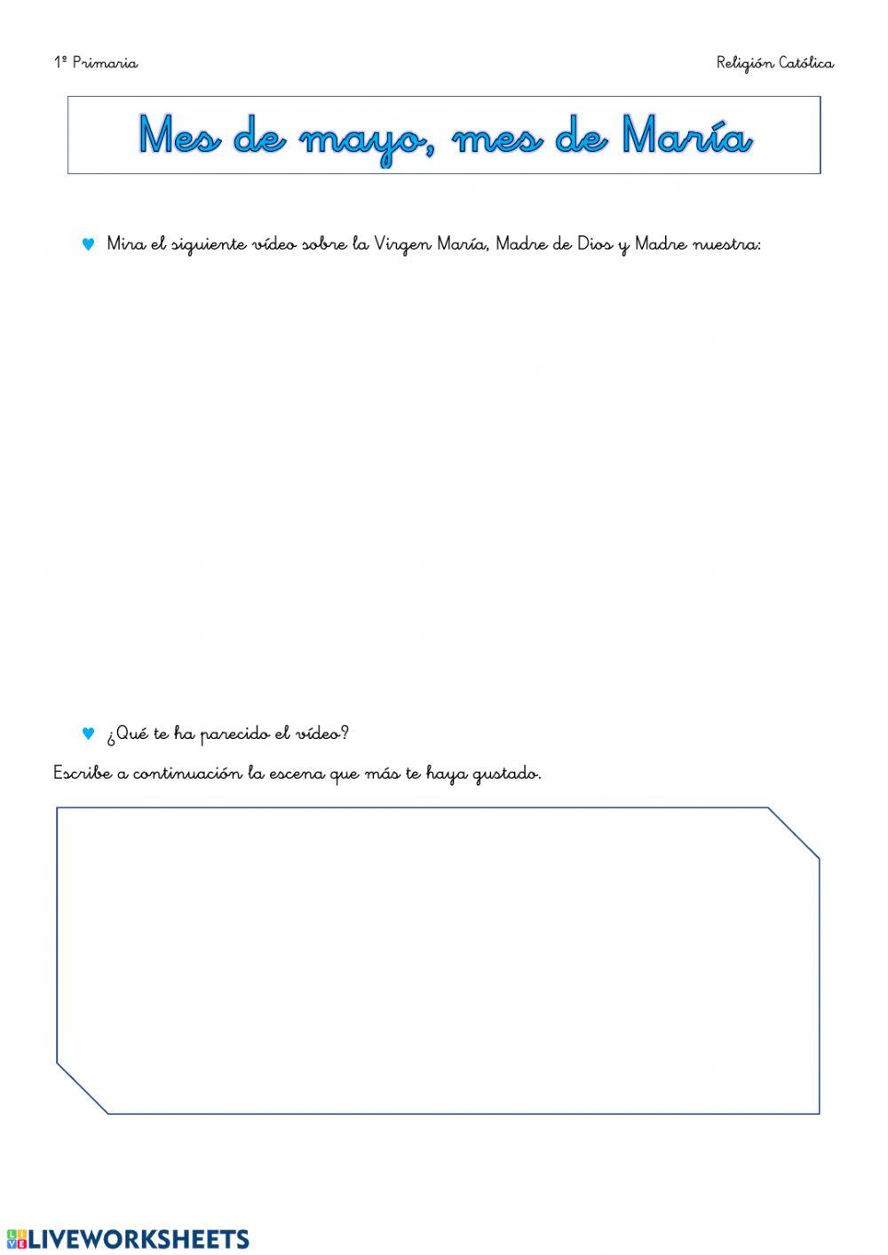 1º, Virgen María 1