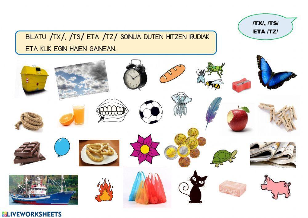 Tx, ts eta tz soinuak Tx, ts eta tz soinuak
