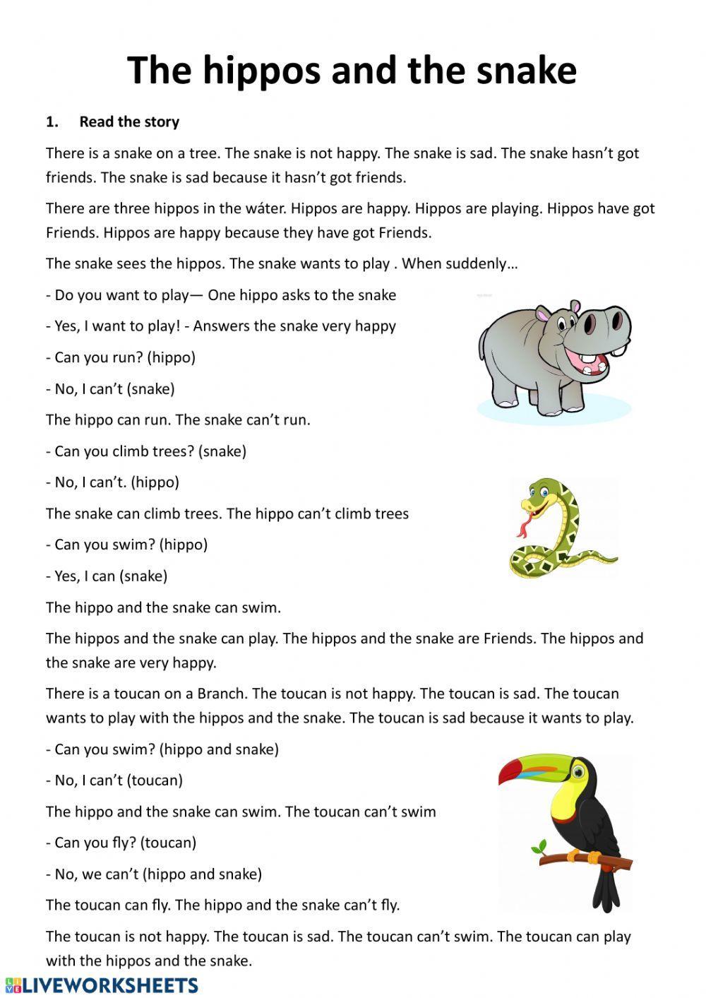 Reading comprehension