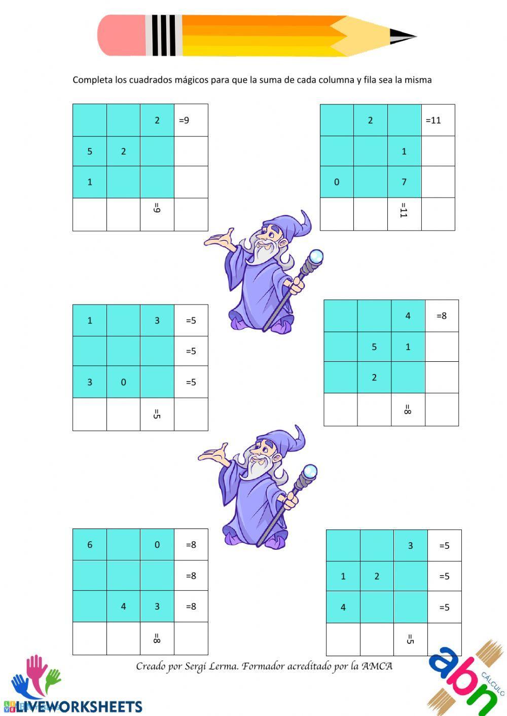 Cuadrados mágicos x3 (2)