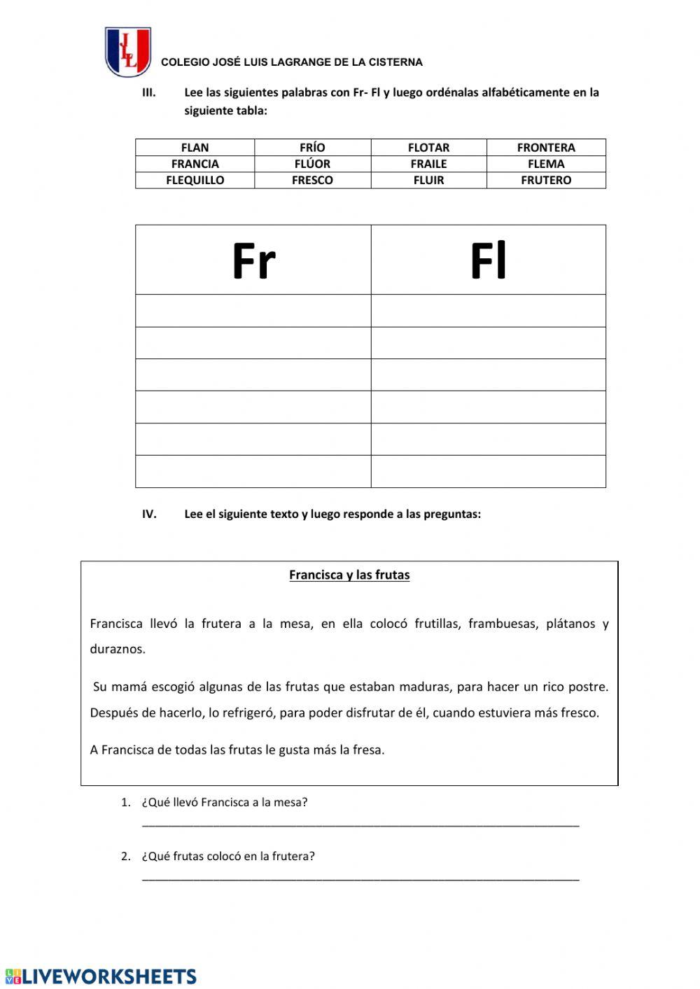 Guía N°8 Lenguaje y Comunicación
