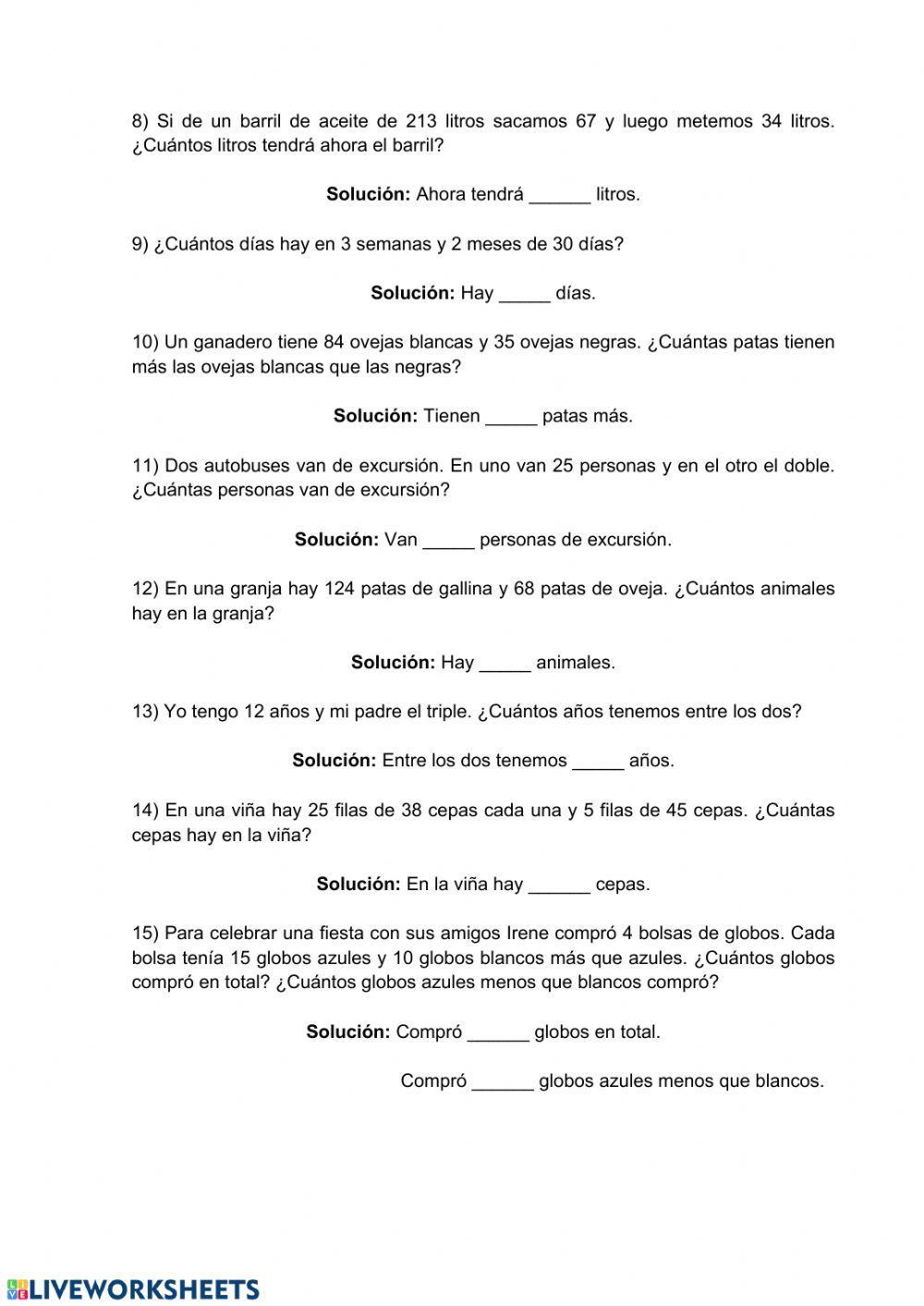 Problemas variados 5