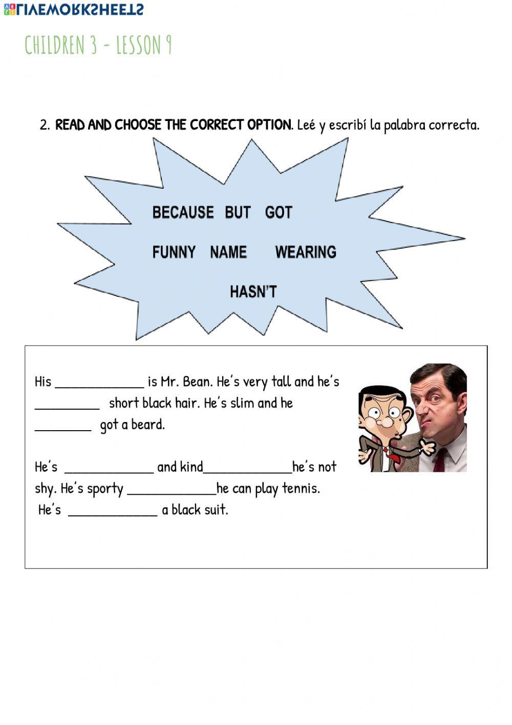 Children 3 Lesson 9