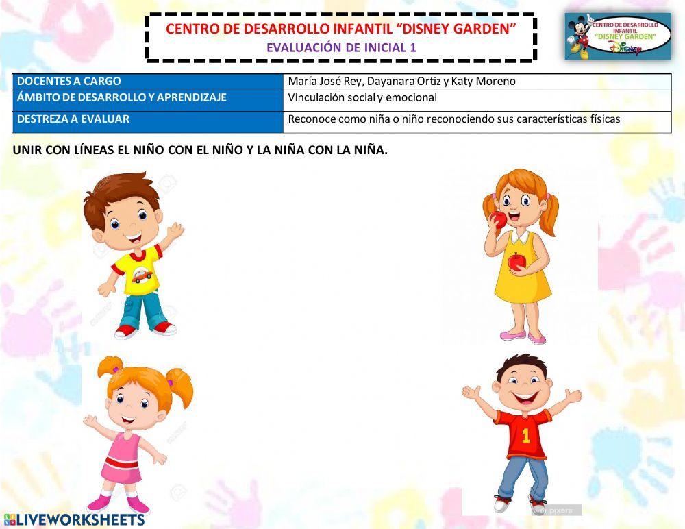 EL GÉNERO: niños y niñas