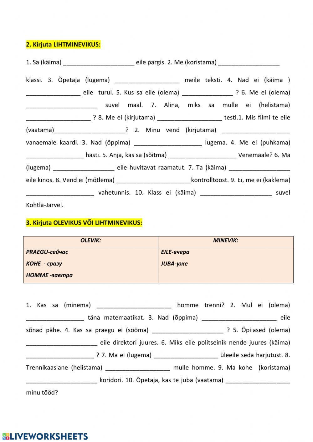 3klass-Olevik-Minevik