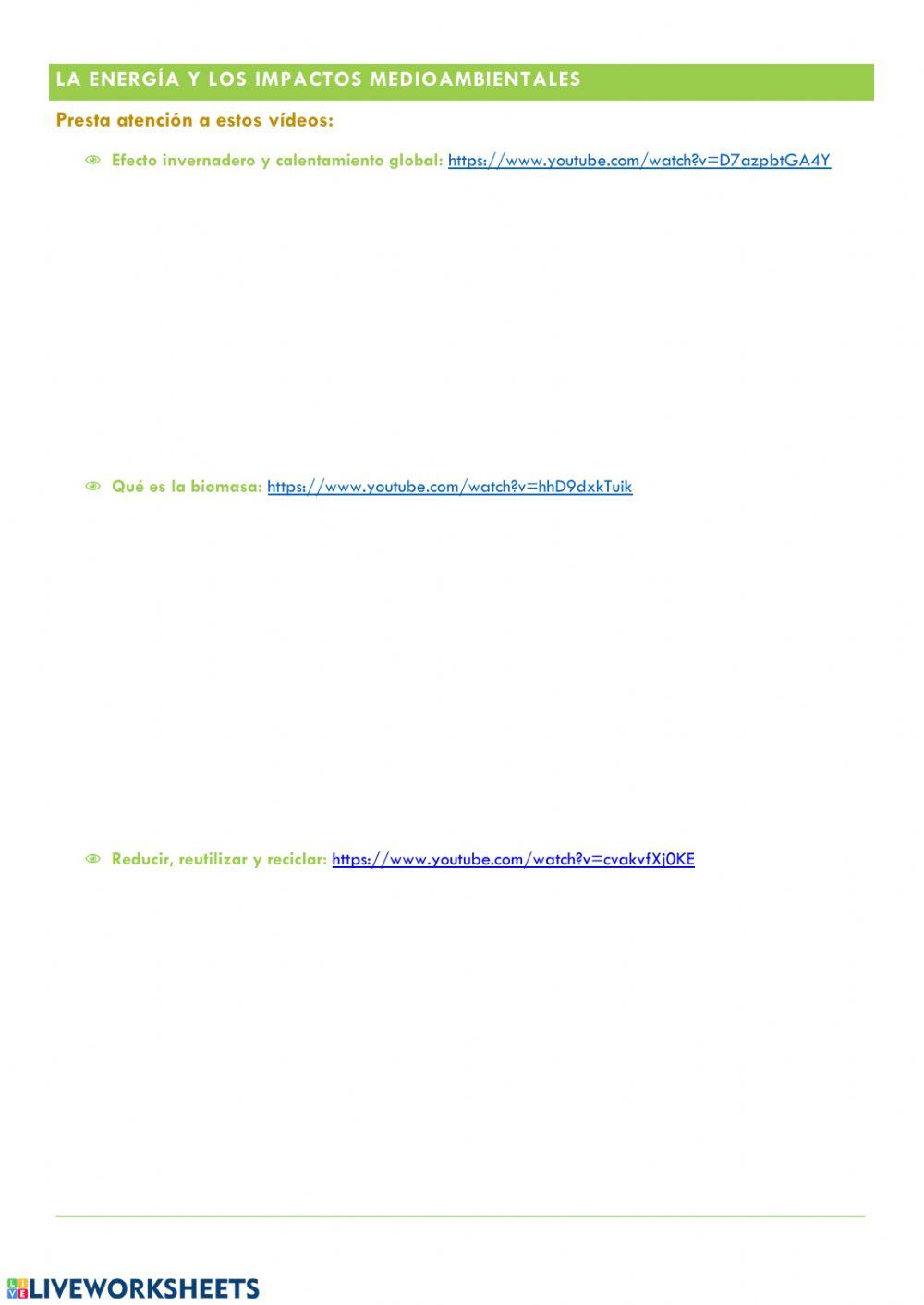 Impactos medioambientales