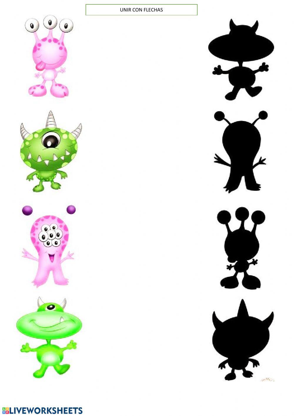 Unir flechas extraterrestres