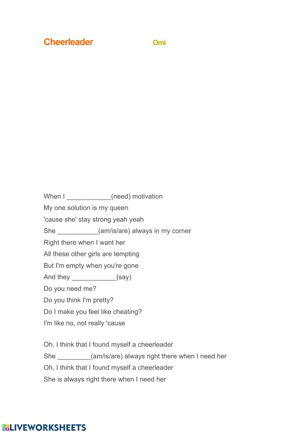 OMI - Cheerleader