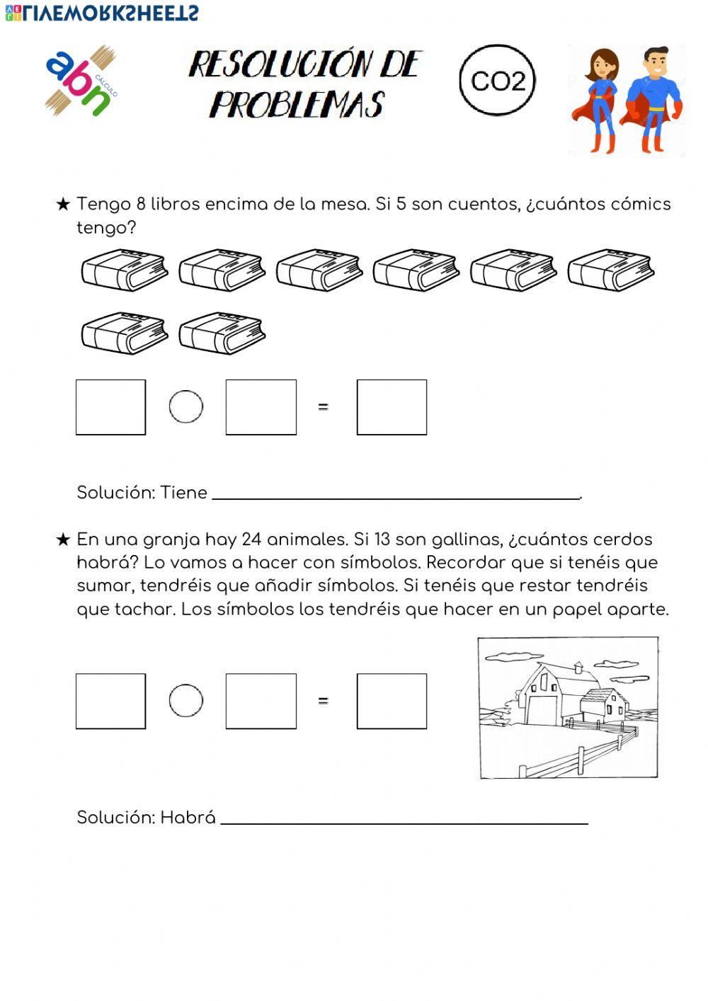 Problemas ABN Combinación 2 Problemas ABN Combinación 2