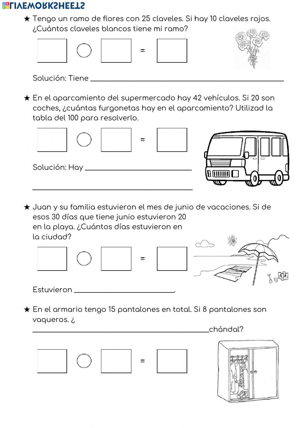 Problemas ABN Combinación 2 Problemas ABN Combinación 2