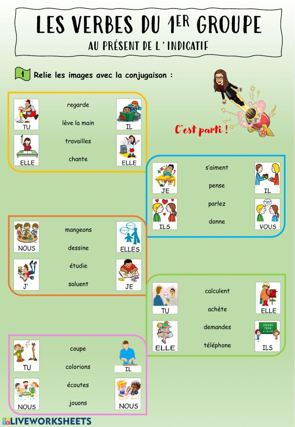 Les verbes en -ER Les verbes en -ER