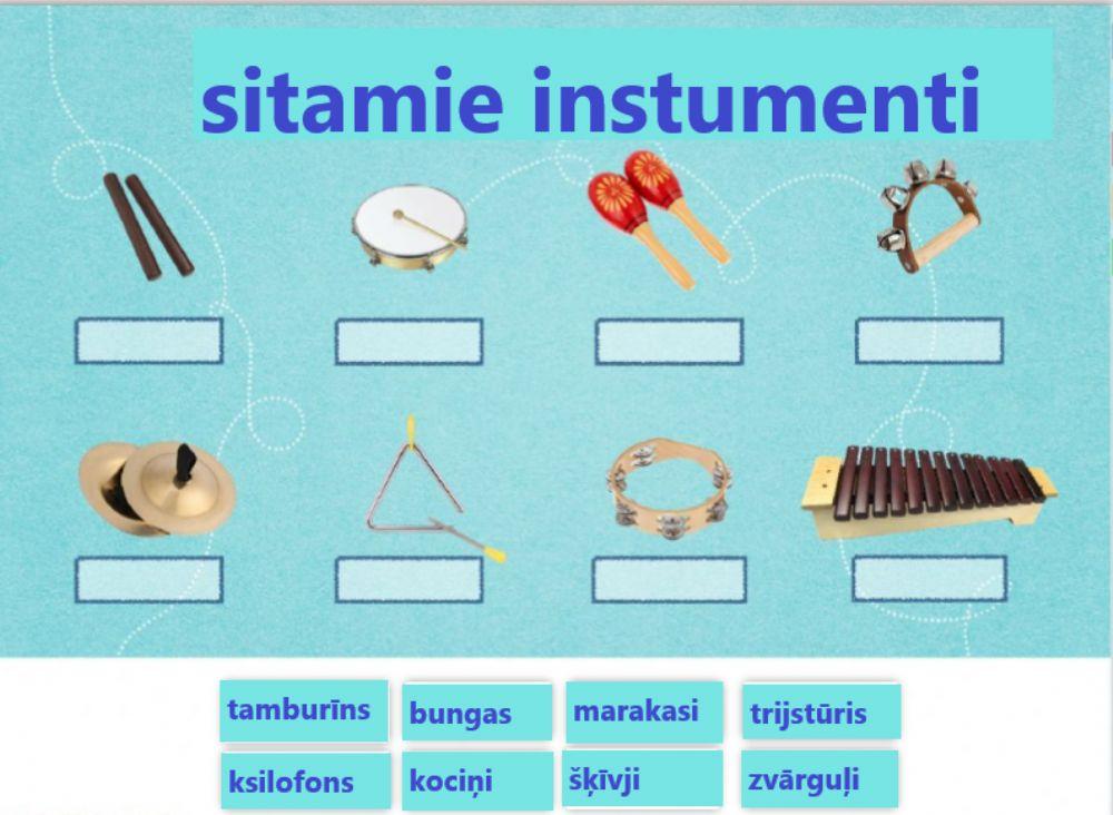 Sitamie instrumenti