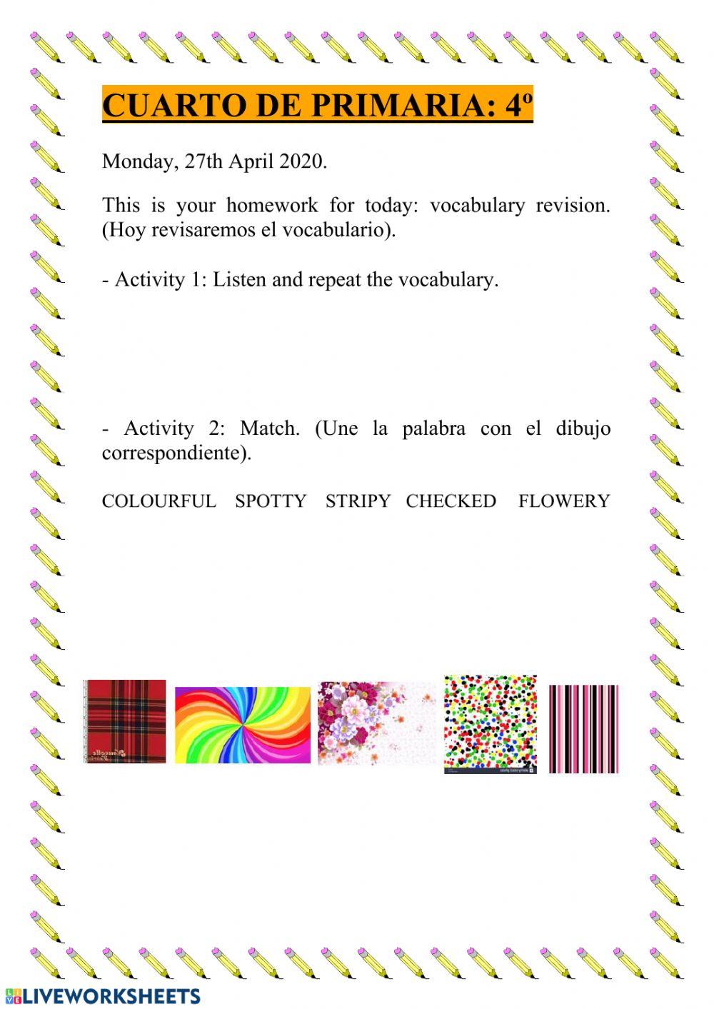 Wednesday,29th April 2020