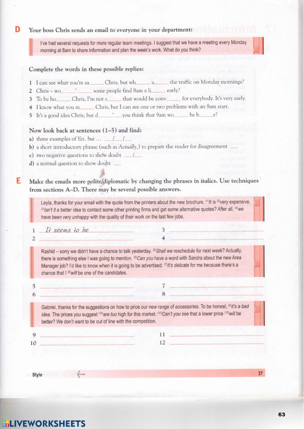 How to be polite and diplomatic