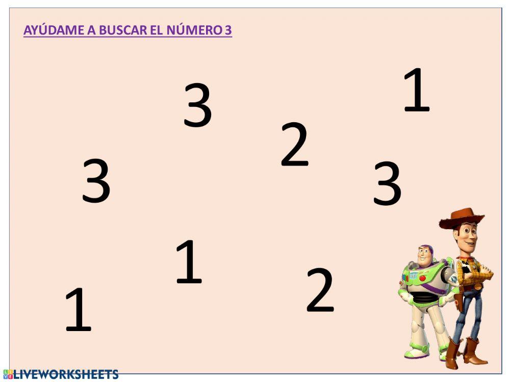 IDENTIFICAR NÚMERO 3