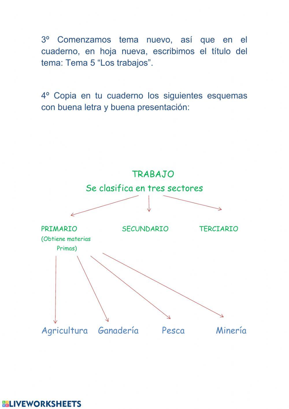 Sector Primario (Agricultura y ganadería)