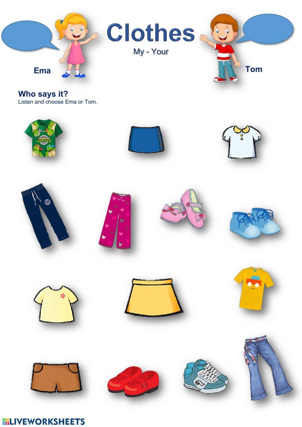 Clothes - my-your