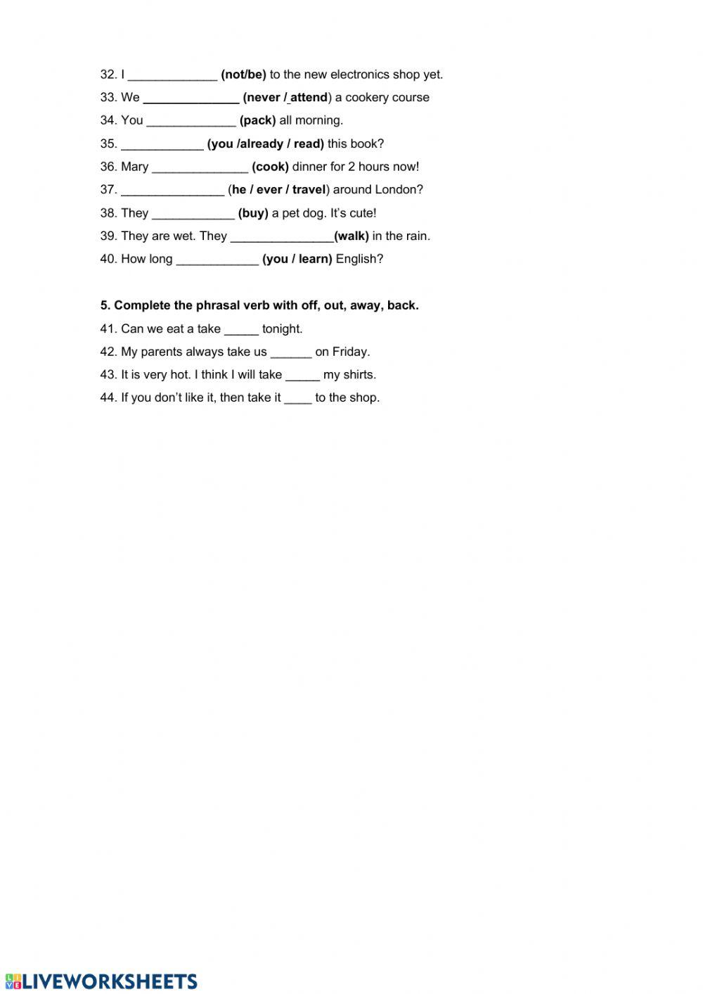 Control work 7th form Spotlight Module 9