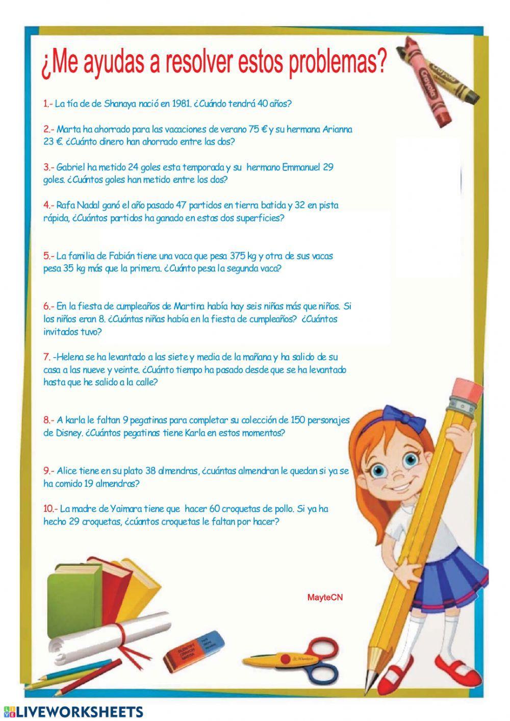 Problemas matemáticos