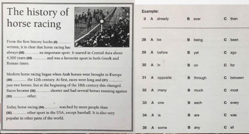 KEt5- Test 2- Reading Part 5