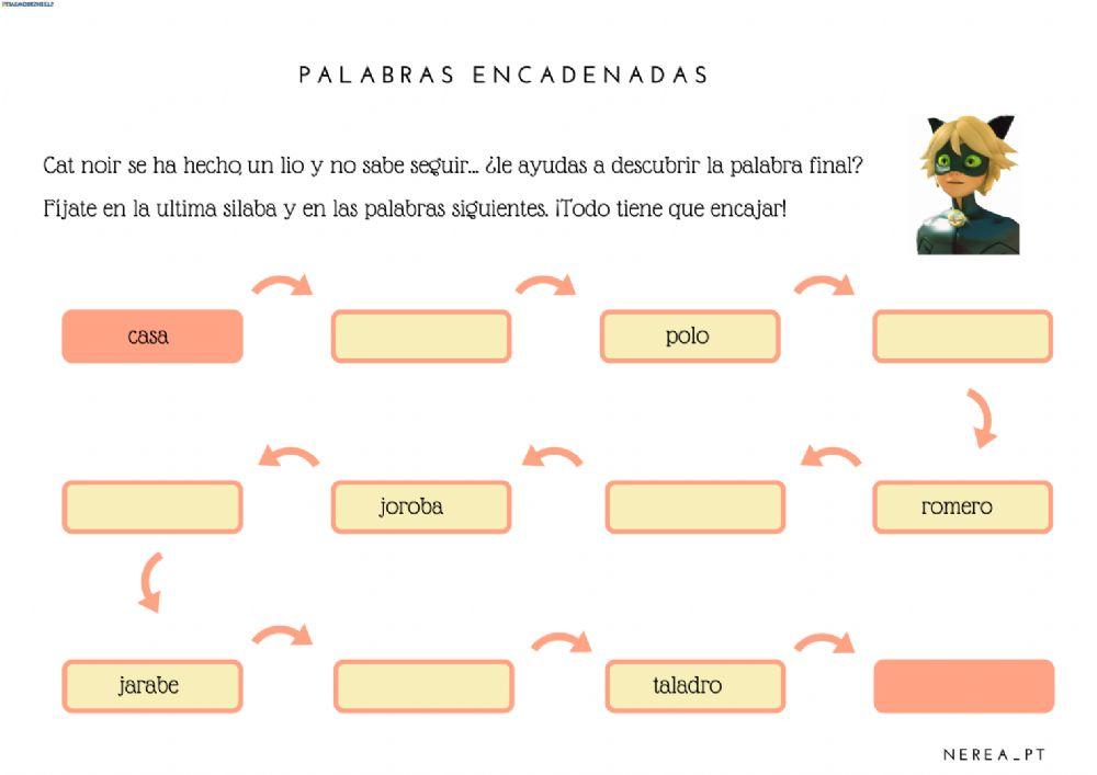 Palabras encadenadas