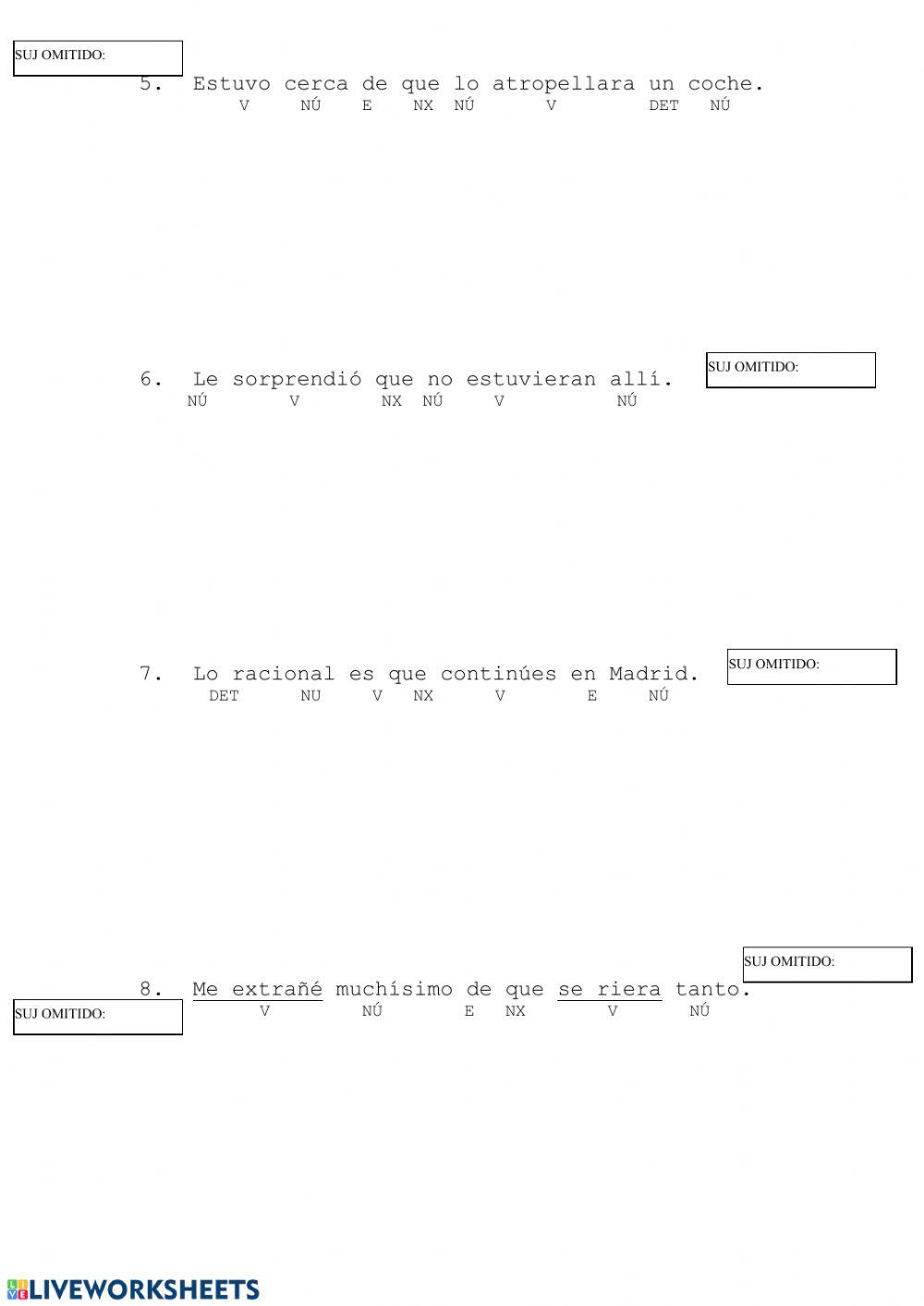 Subordinadas sustantivas 4
