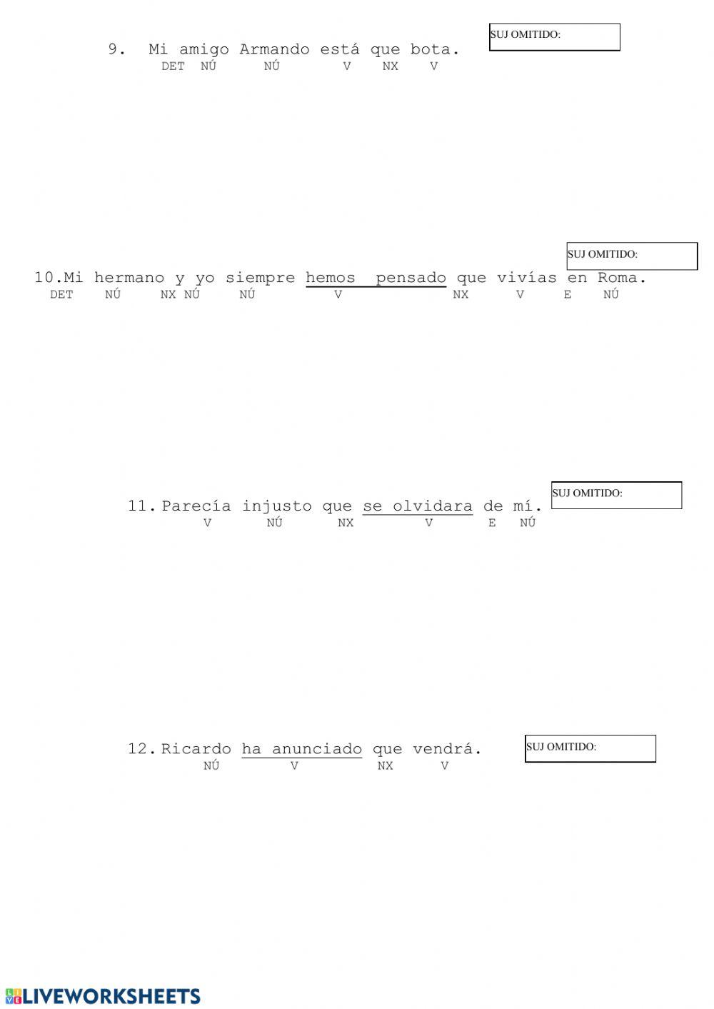 Subordinadas sustantivas 4