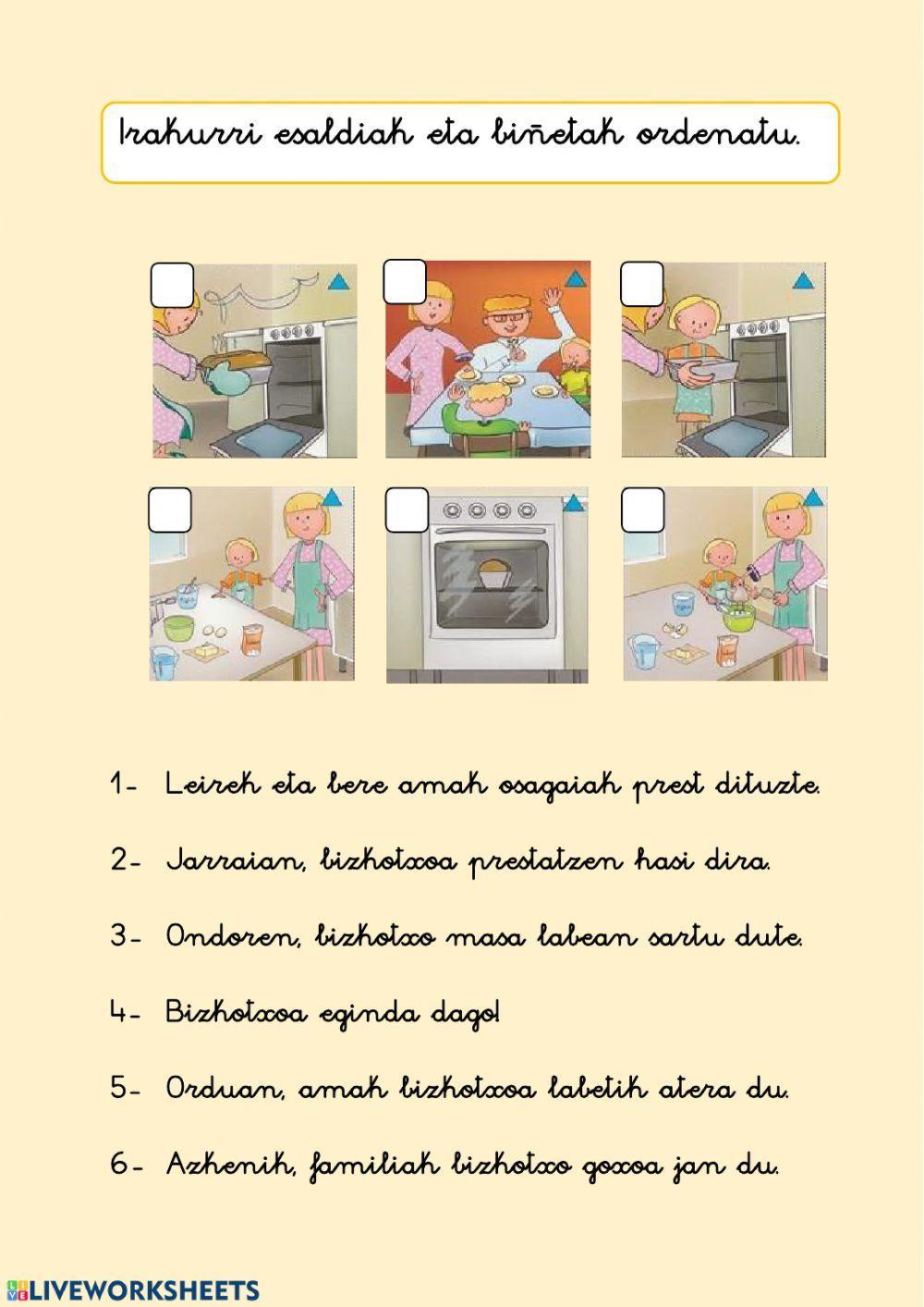 Biñetak ordenatu Biñetak ordenatu