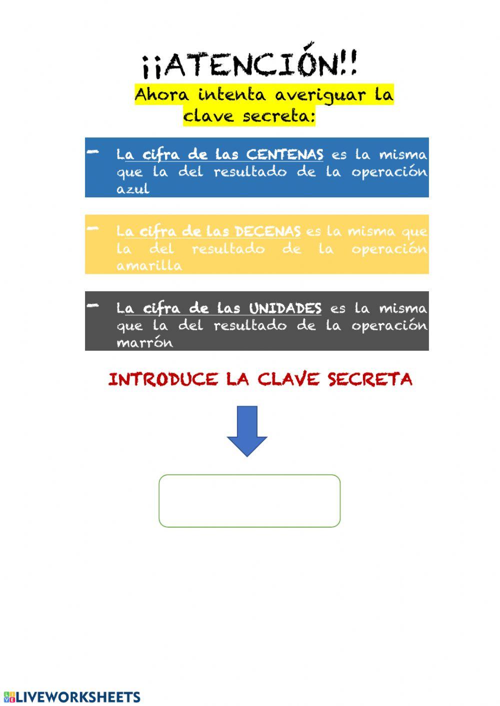 La clave secreta