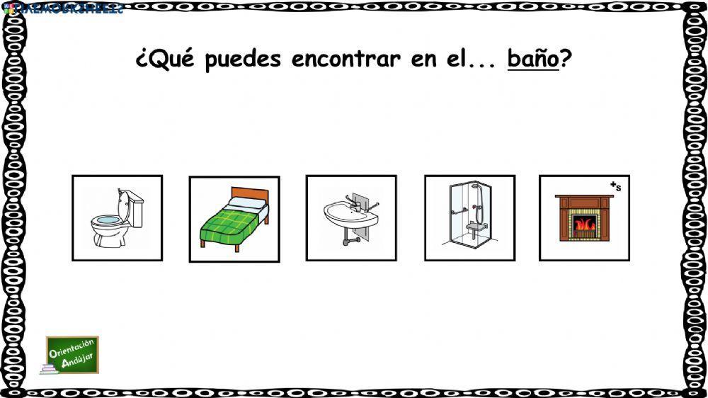 ¿qué hay en la habitación?