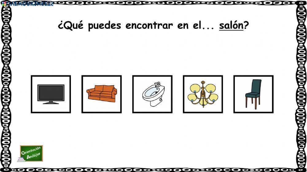 ¿qué hay en la habitación?