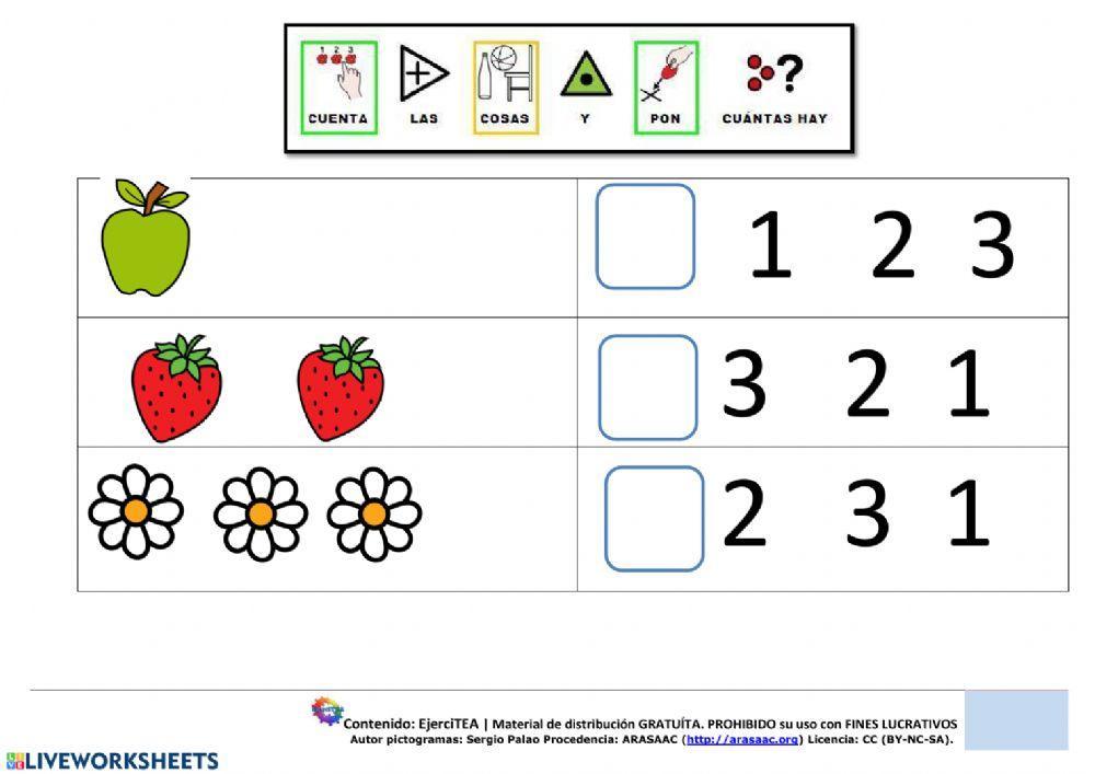Números del 1 al 10