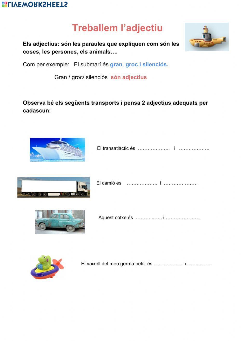 Els mitjans de transport adaptat