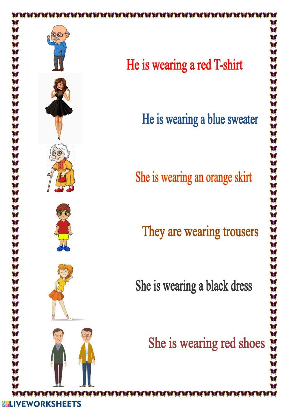 What are they wearing