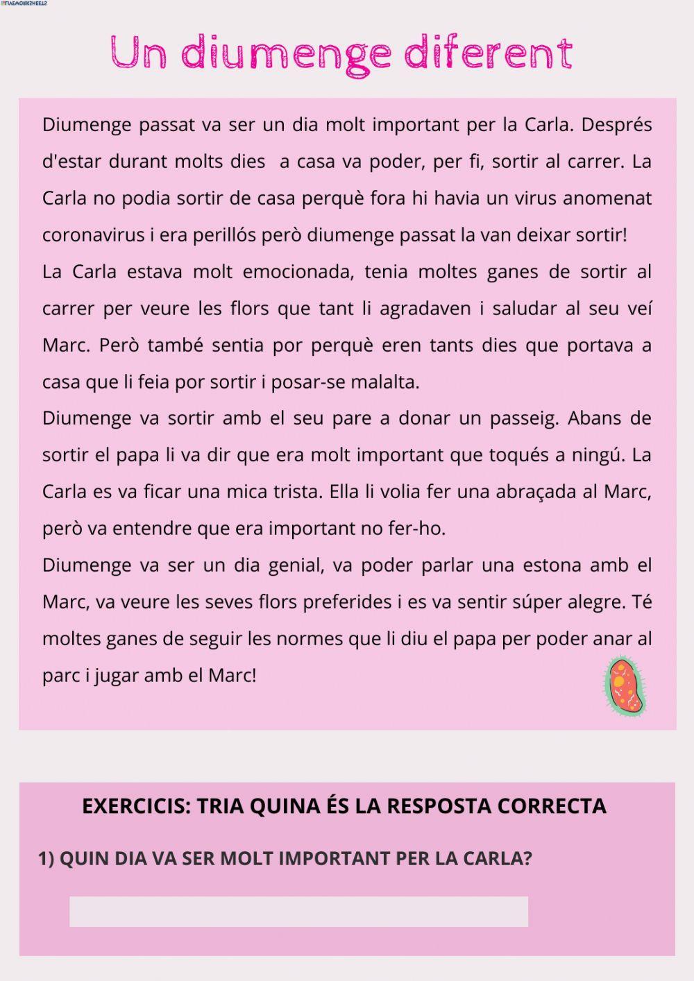 Un diumenge diferent Un diumenge diferent