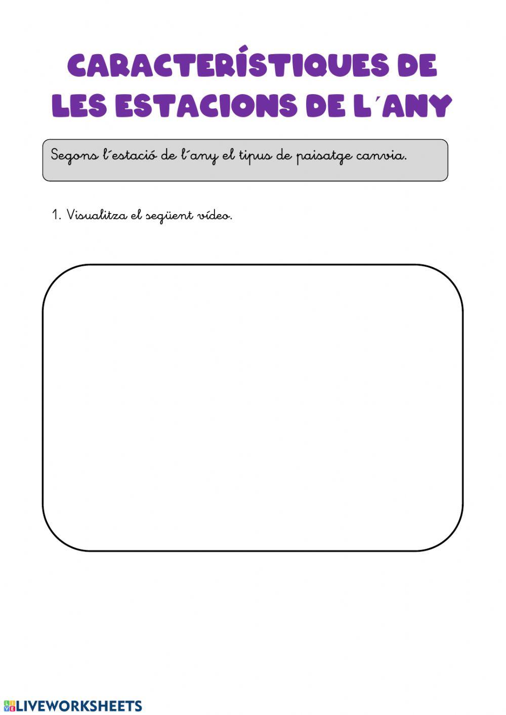 Característiques de les estacions Característiques de les estacions