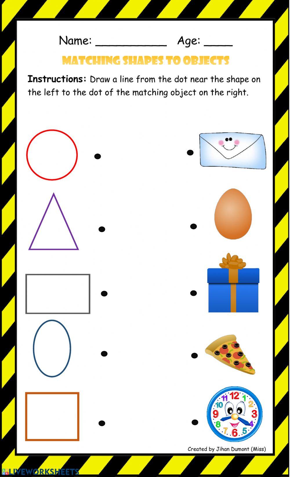 Matching Shapes to Objects