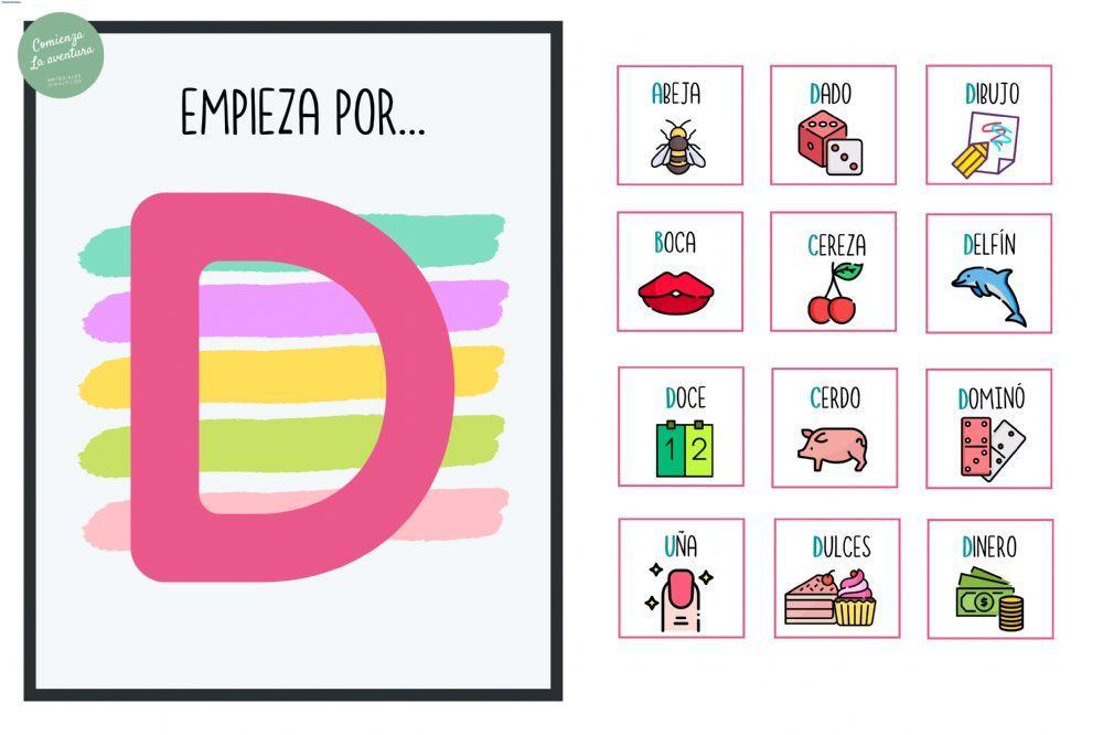 Empieza por... (B, C, D, F)