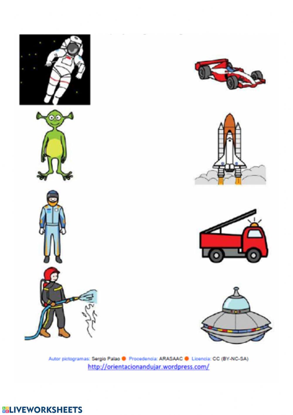 Une los que tienen relación