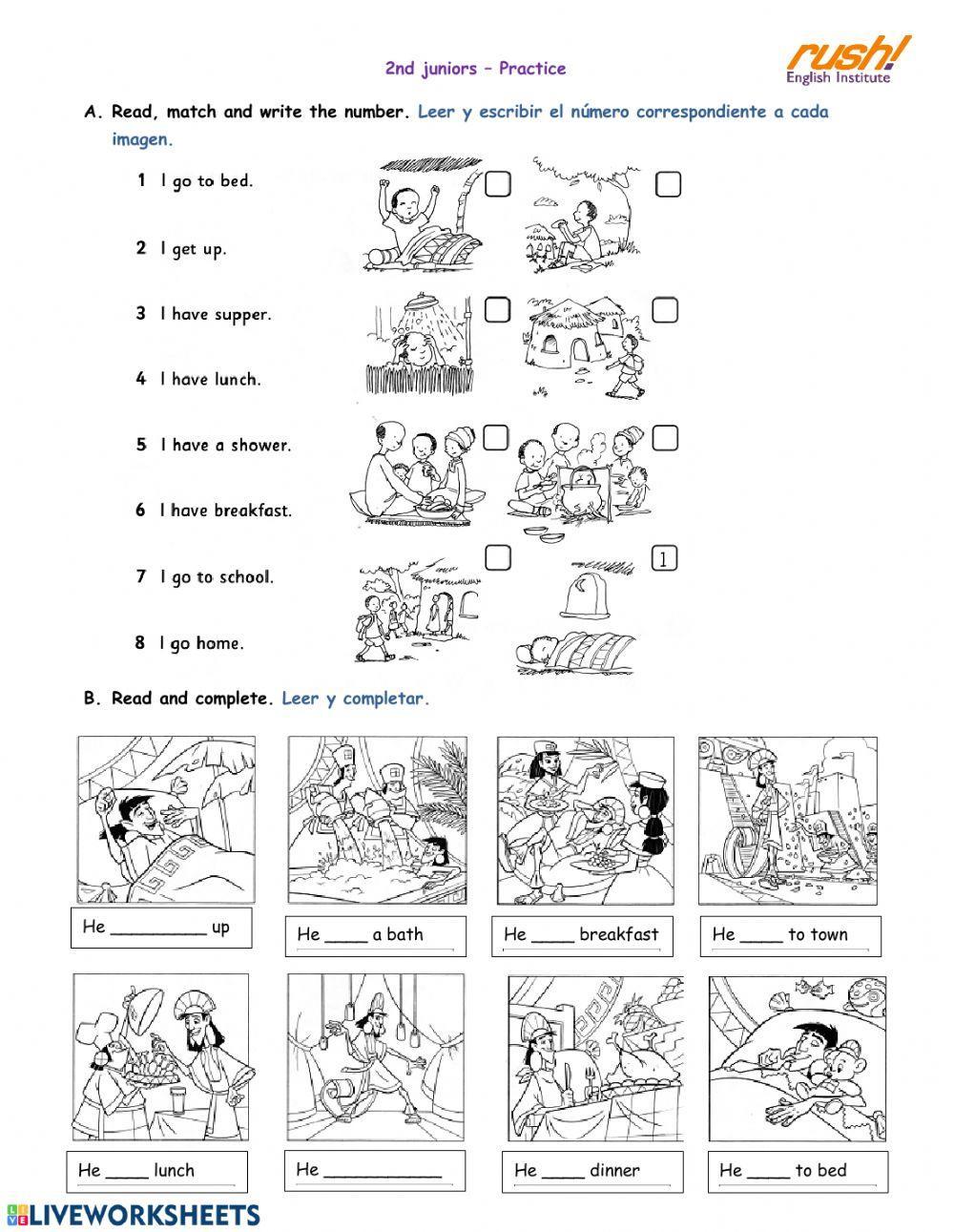 2nd Juniors B - Routines and time